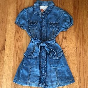 🌎PLACE🌍 DENIM DRESS GIRLS SIZE 4
